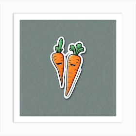 Carrots 49 Art Print