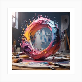 Abstract Painting Art Print