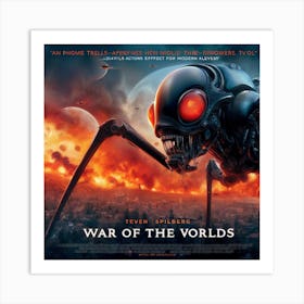 War Of The Worlds 1 Art Print