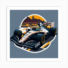 Artwork Graphic Formula1 (26) Art Print