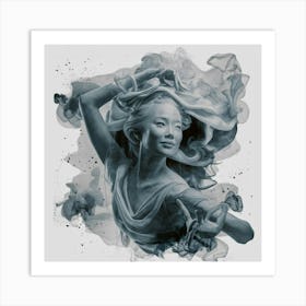 Asian Woman 1 Art Print