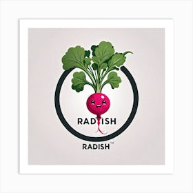 Radish Radish Art Print