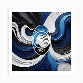 Atalanta BC Logo Wall Art 2 Art Print