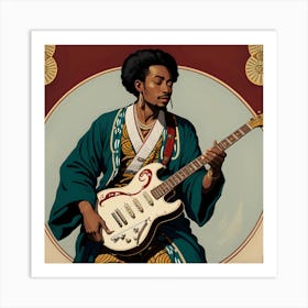 Jimi Hendrix Art Print