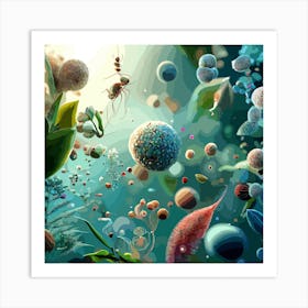 World Organisms Art Print