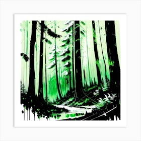 Forest 65 Art Print