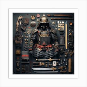 A Samurai’s Gear Art Print