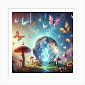 Fairy Garden 3 Art Print