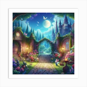 Fairytale Castle 1 Art Print