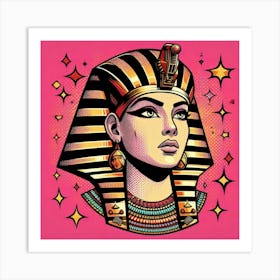 Pharaoh Menenesu Art Print