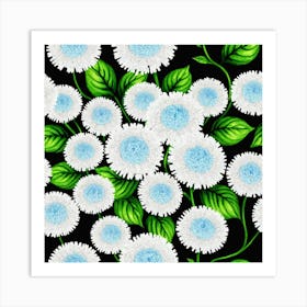 Chrysanthemums 35 Art Print