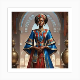 Egyptian Woman 1 Art Print