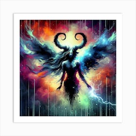 Demon 6 Art Print