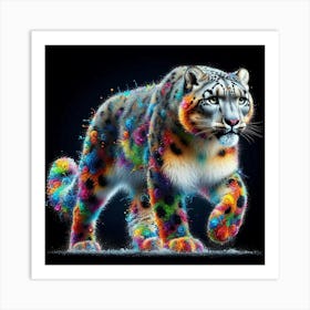 Snow Leopard 29 Art Print