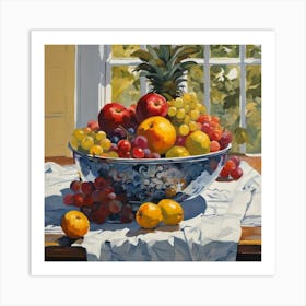 Fruit Bowl Art Print