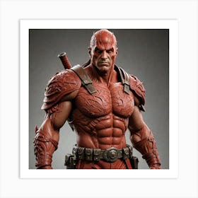 Red Devil Art Print