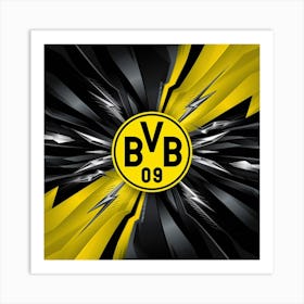 Borussia Dortmund Logo Wall Art 15 Art Print