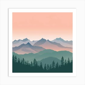 Mountain Landscape 6 Art Print