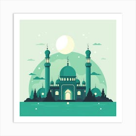 Islamic Mosque 5 Art Print