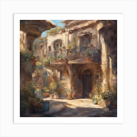 Alleyway Art Print