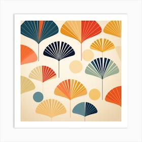 Abstract Geometric Pattern Art Art Print