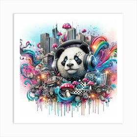 Panda 4 Art Print