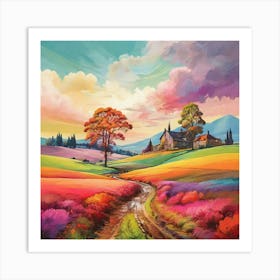 Country Road 1 Art Print