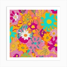 Floral Pattern Art Print