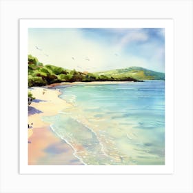 Galapagos Islands, Beach 2 Art Print