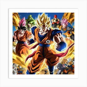 Dragon Ball Super 78 Art Print