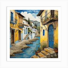 Greece Art Print