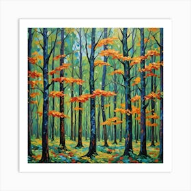 Autumn Forest 4 Art Print
