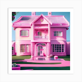 Barbie Dream House (111) Art Print