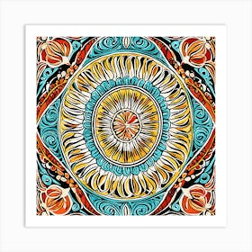 Mandala Art Print