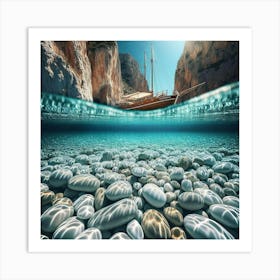 Aegean Sea Art Print