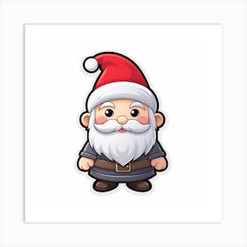 Santa Claus 9 Art Print