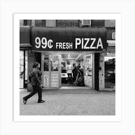 Fresh Pizza New York Art Print