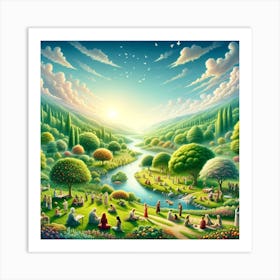 A World Without Art Print