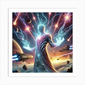 Councilor Nebula Cosmic Manipulation Art Print