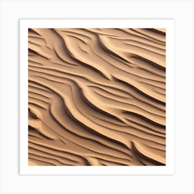 Sand Dune Texture 6 Art Print