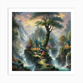 Twilight Forest 1 Art Print