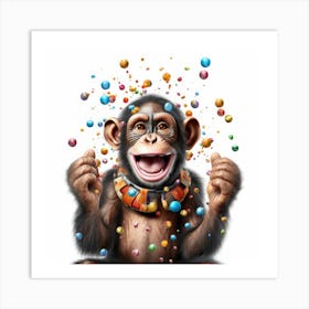 Chimpanzee Art Print