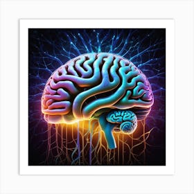 Brain And Nervous System 20 Art Print