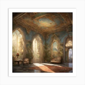 Fairytale Room 2 Art Print