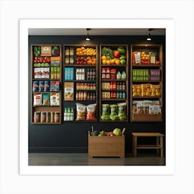 Default Create Unique Design Of Grocery Art Wall 0 Art Print