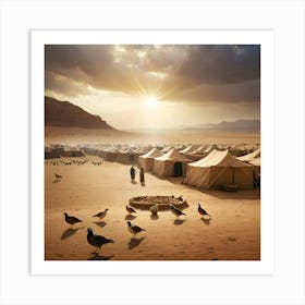 Jordan Desert Art Print