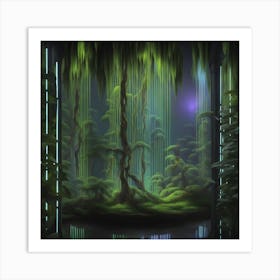 Star Wars Forest Art Print