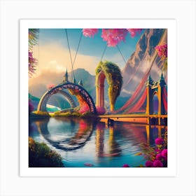 Fairytale Bridge 2 Art Print