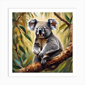 Baby Koala Art Print