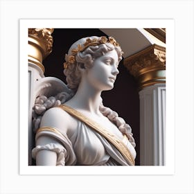 Statue Of Aphrodite Art Print